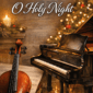 Photo of violin next to piano