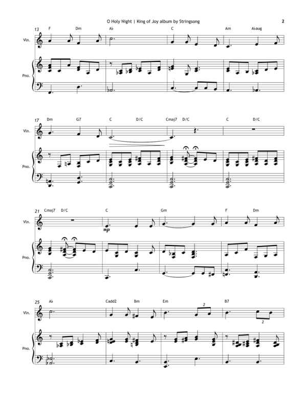 O Holy Night by Stringsong-02 O Holy Night by Stringsong-02